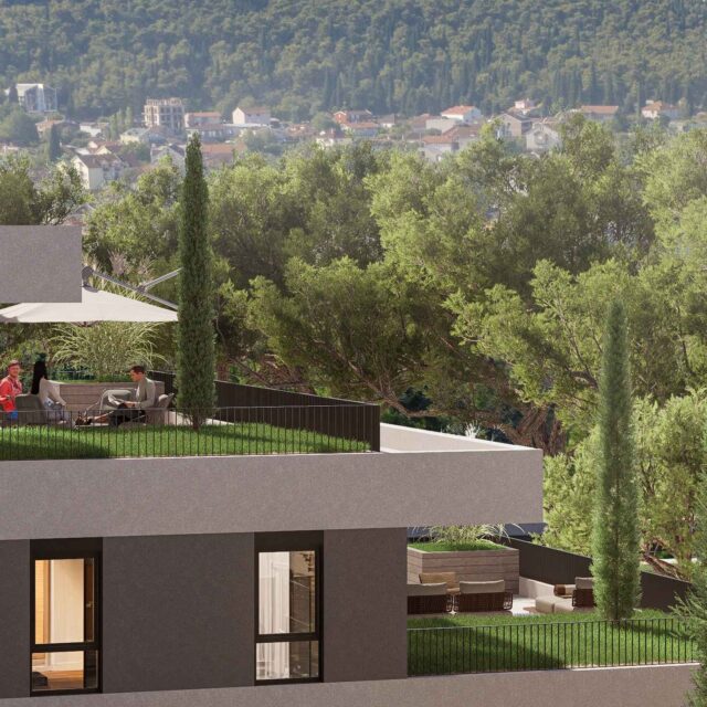 terrace in Fidija Terraces residential complex